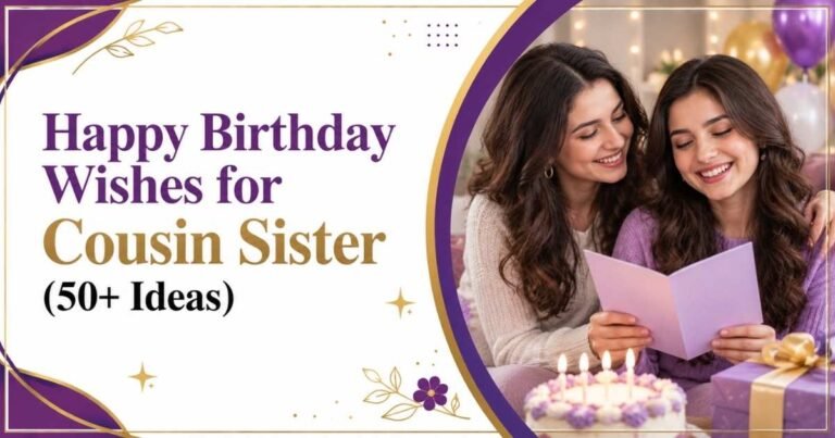 Happy Birthday Wishes for Cousin Sister