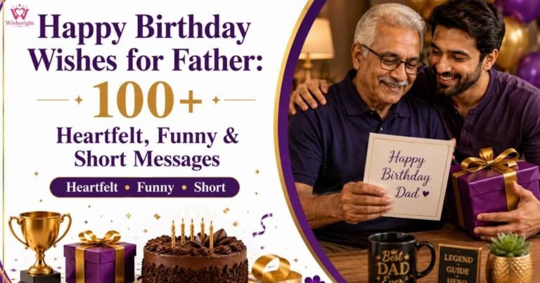 Happy Birthday Wishes for Father
