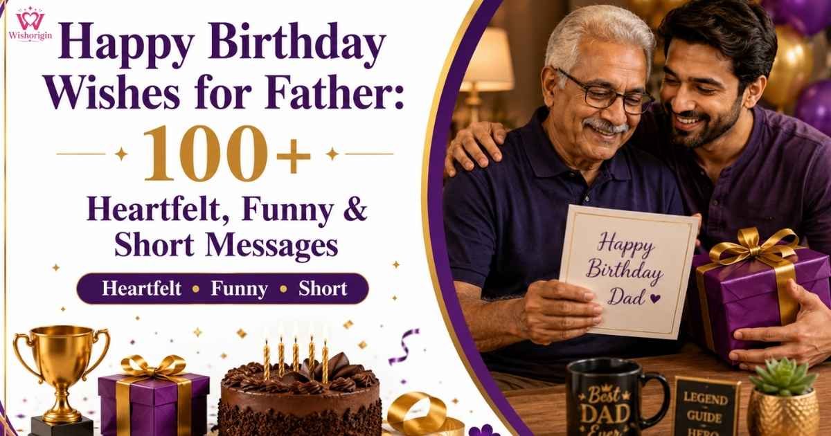 Happy Birthday Wishes for Father