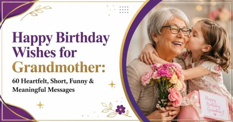 Happy Birthday Wishes for Grandmother