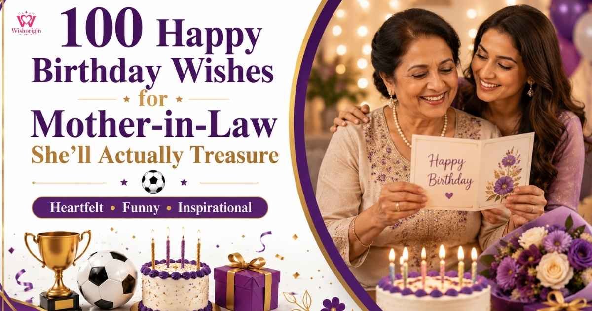 Happy Birthday Wishes for Mother-in-Law