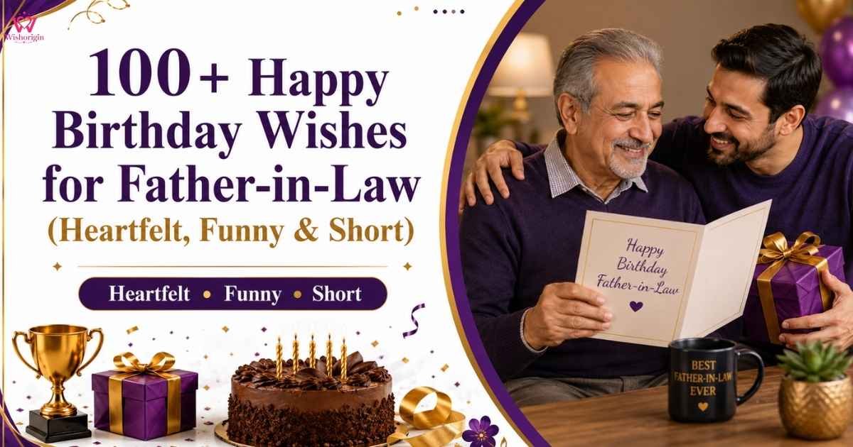 Happy Birthday Wishes for Father-in-Law