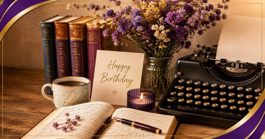 birthday wishes for a writer friend