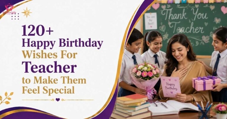 120+ Happy Birthday Wishes For Teacher to Make Them Feel Special