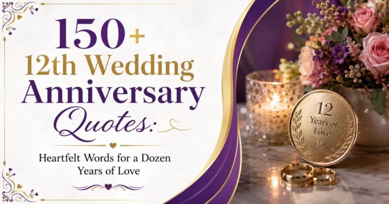 12th Wedding Anniversary Quotes