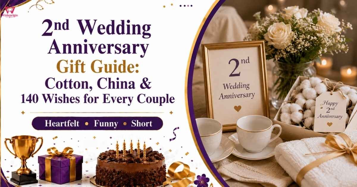 2nd Wedding Anniversary Gift Guide