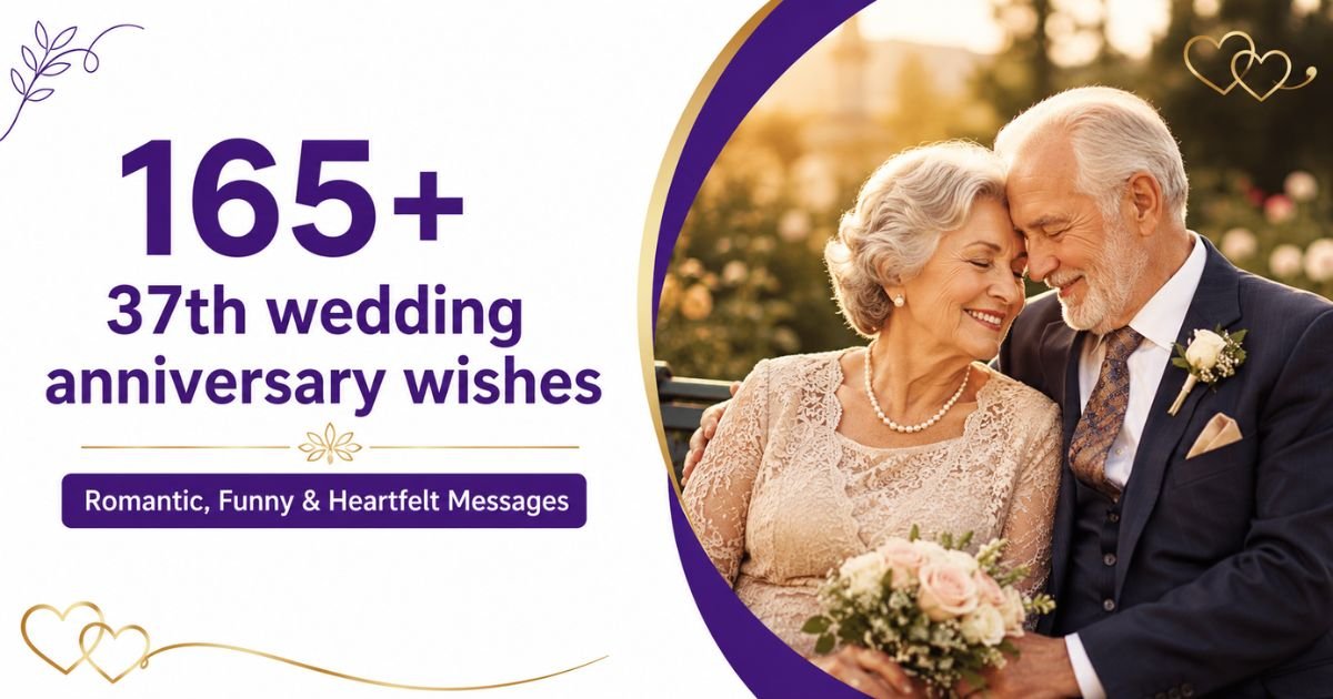 37th wedding anniversary wishes
