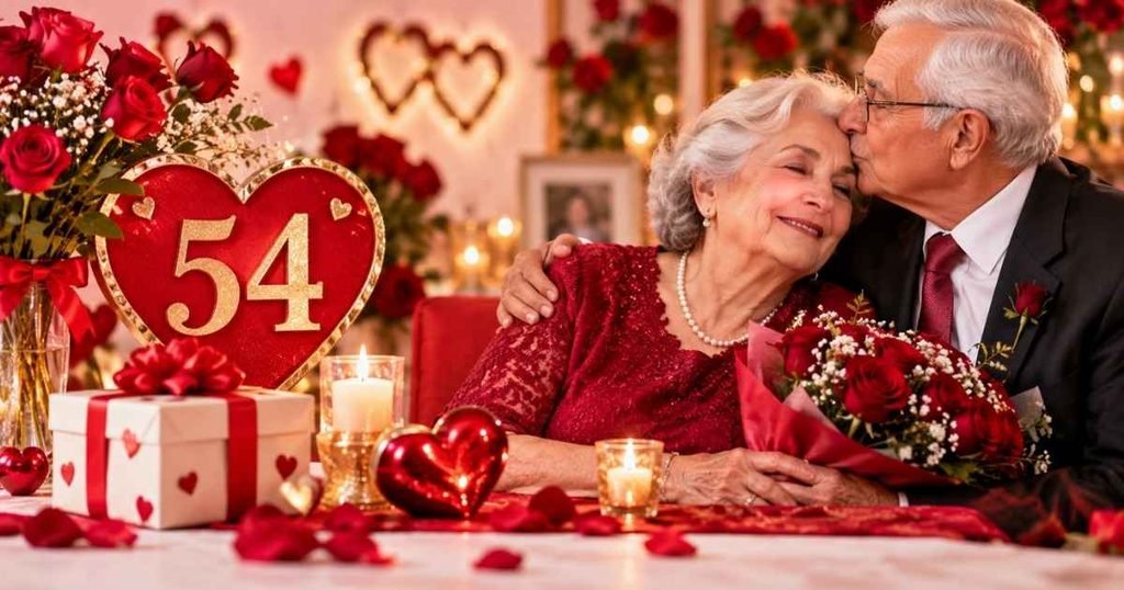54th Wedding Anniversary Wishes for Wife