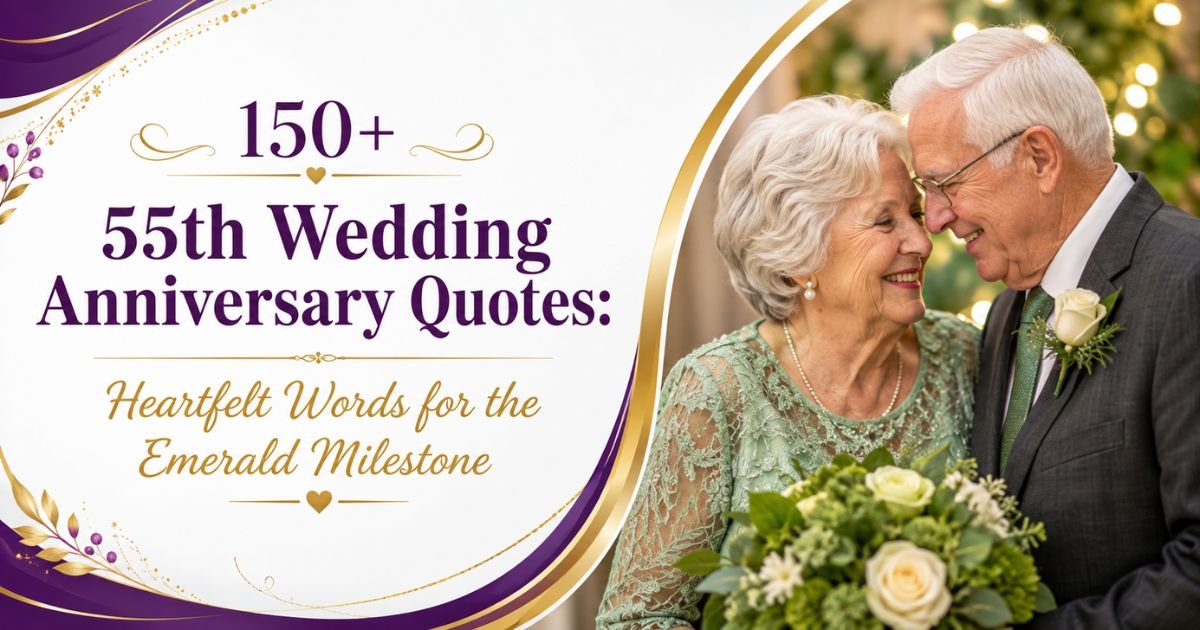 55th Wedding Anniversary Quotes