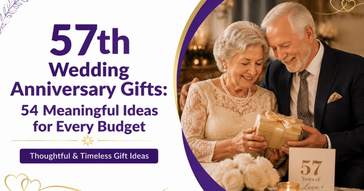 57th Wedding Anniversary Gifts