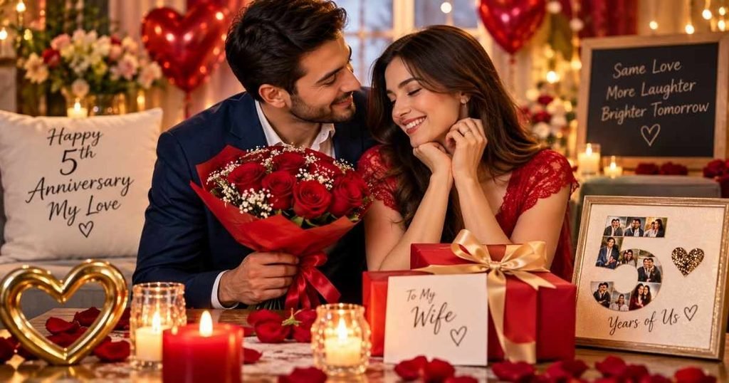 5th Anniversary Celebration Ideas for Wife