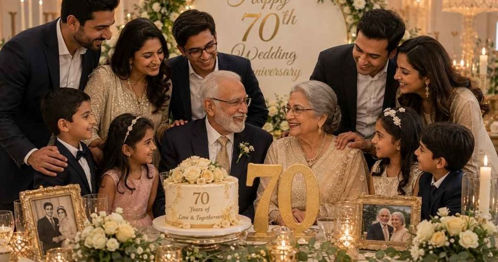 70th Wedding Anniversary Celebration Ideas