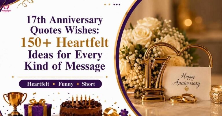 17th Anniversary Quotes Wishes
