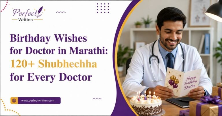 Birthday Wishes for Doctor in Marathi