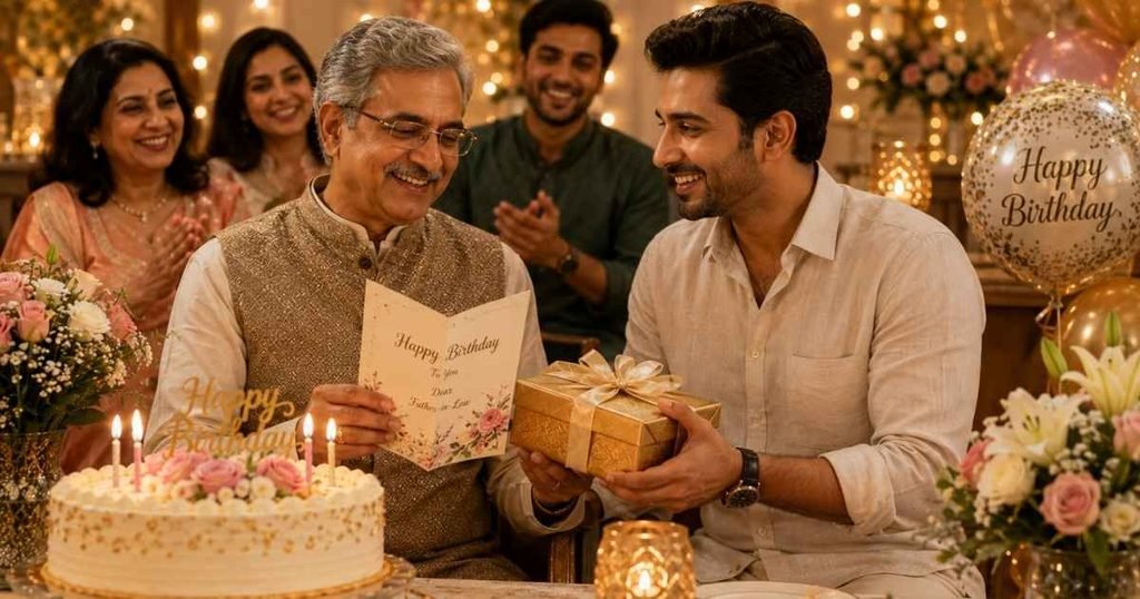 Happy Birthday Wishes for Father-in-Law from Son