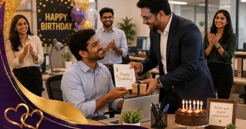 Happy Birthday Wishes for Employees from Boss