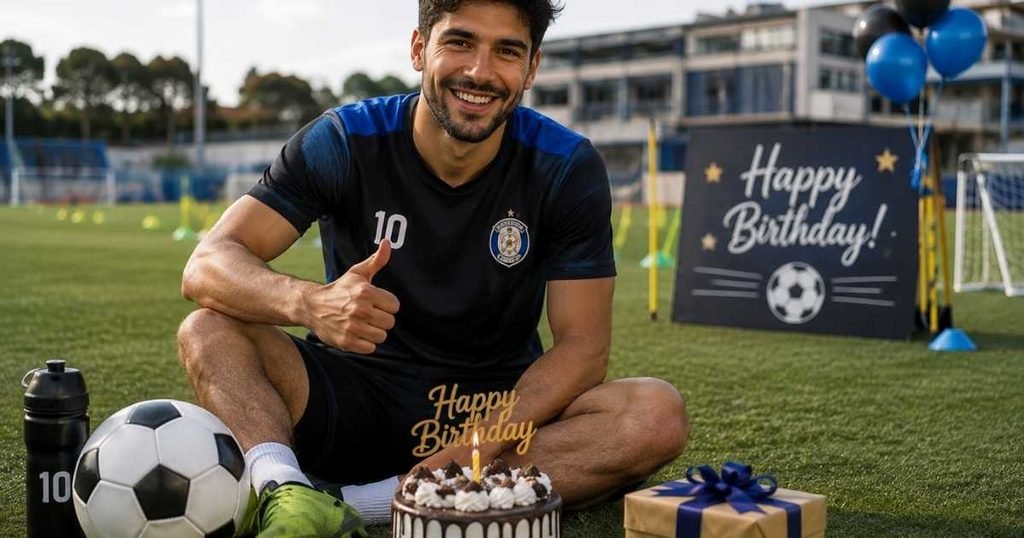 Happy Birthday Wishes for Football Player Male