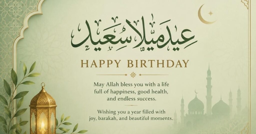 Happy Birthday Wishes for a Cousin Brother in an Islamic Way