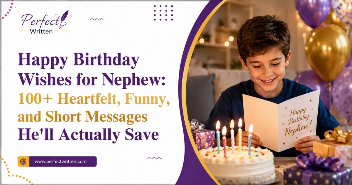 Happy Birthday Wishes for Nephew