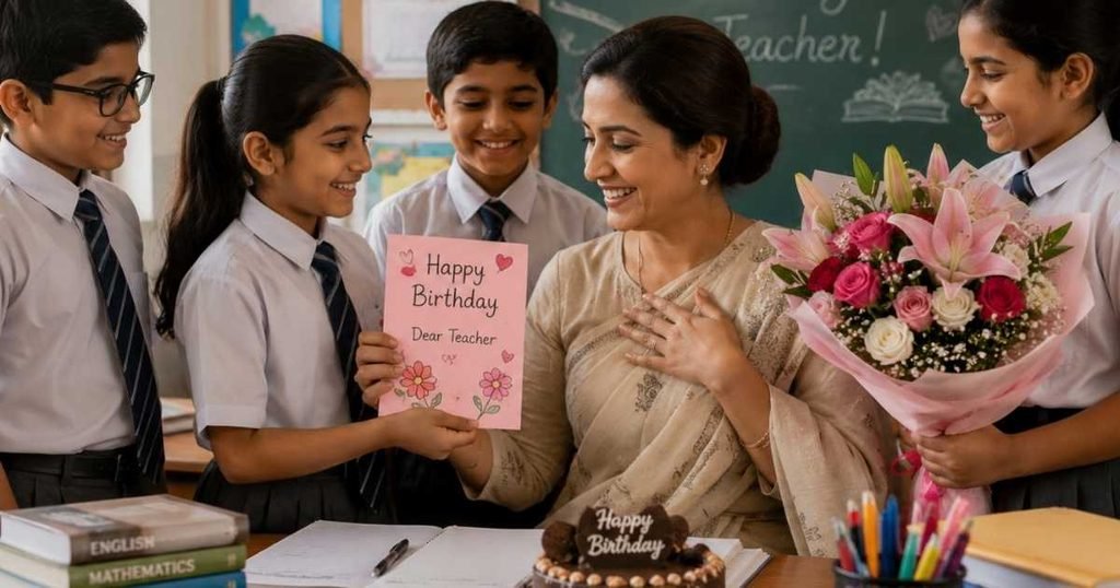 Heart touching Happy Birthday Wishes for Teacher