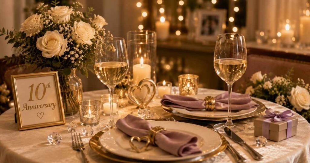 How to Celebrate a 10th Wedding Anniversary