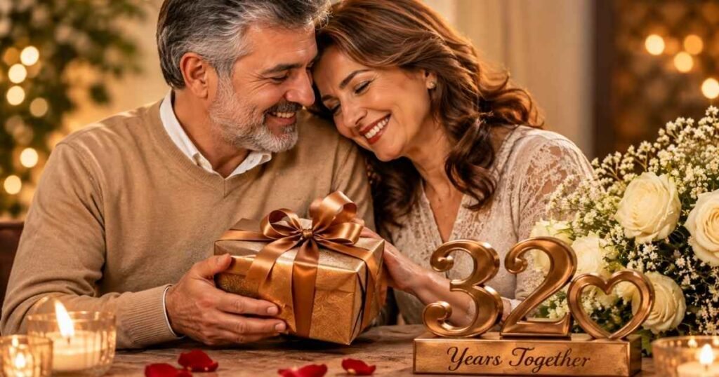 How to Celebrate a 32nd Wedding Anniversary