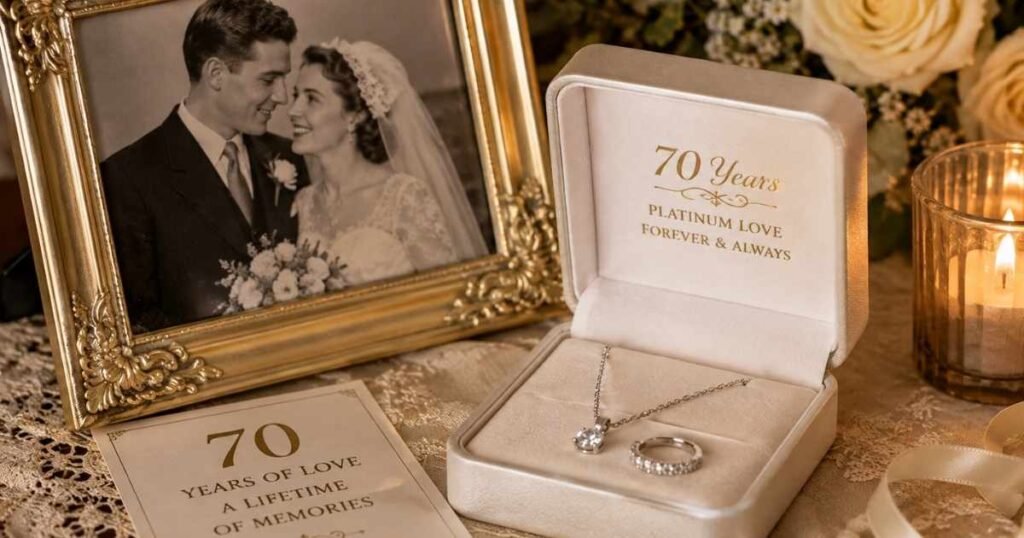 How to Celebrate a 70th Wedding Anniversary Celebration