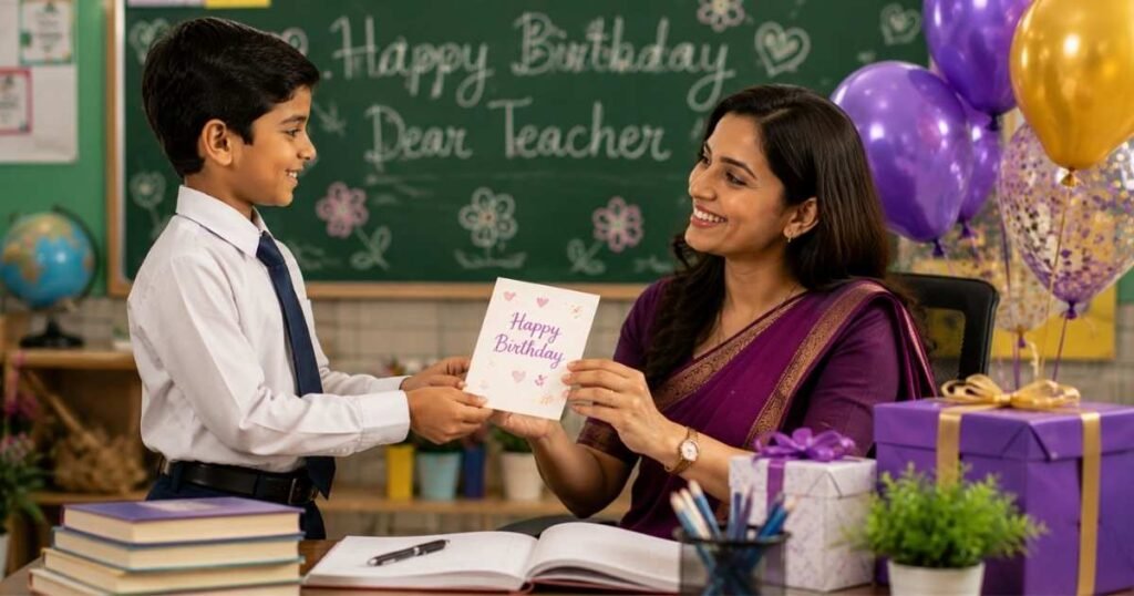 How to Pick the Right Happy Birthday Wish for a Teacher