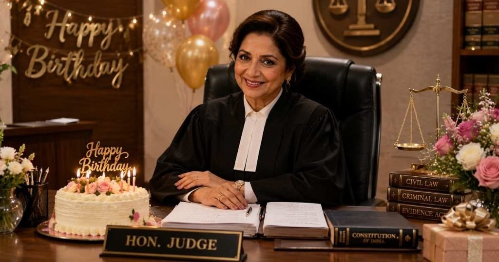 Inspirational Birthday Wishes for Judge
