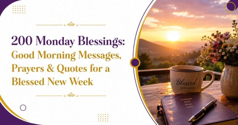 Monday Blessings
