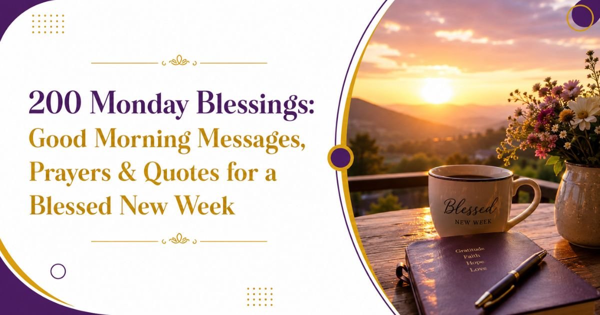 Monday Blessings
