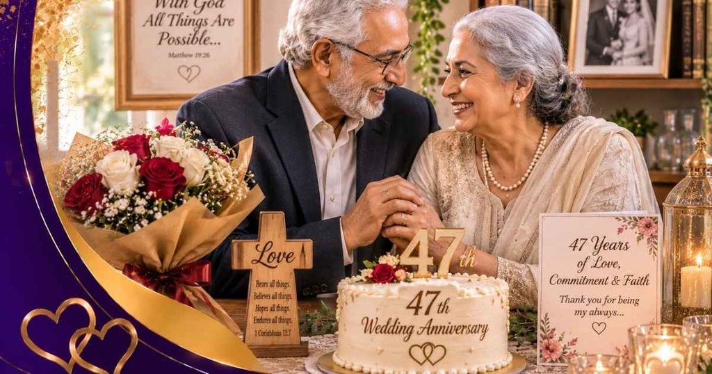 Religious and Spiritual 47th Wedding Anniversary Wishes