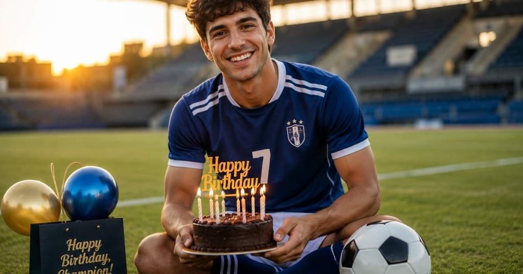 Short Birthday Wishes for Football Player