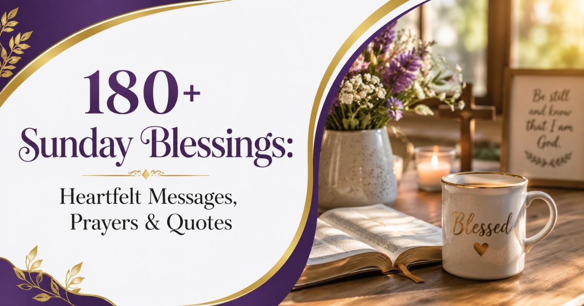 Sunday Blessings