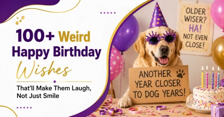Weird Happy Birthday Wishes