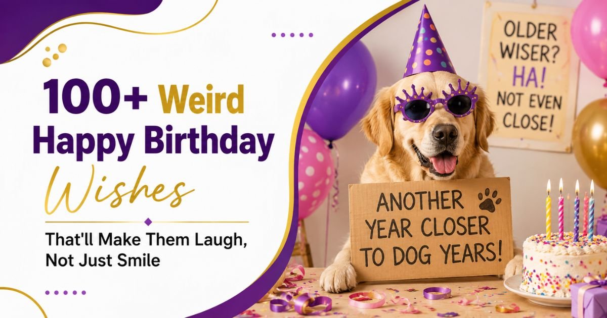 Weird Happy Birthday Wishes
