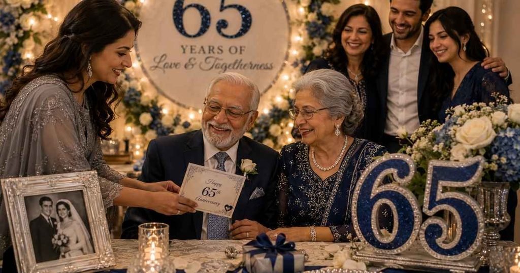 What Do You Say to Someone Celebrating a 65th Wedding Anniversary Celebration?