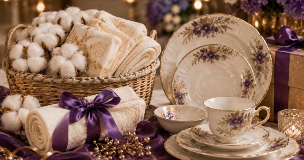 What Is the 2nd Wedding Anniversary Gift (Cotton & China Explained)