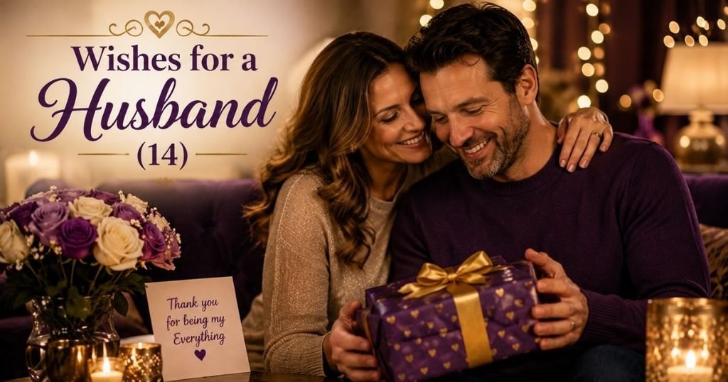 Wishes for a Husband Wedding Anniversary