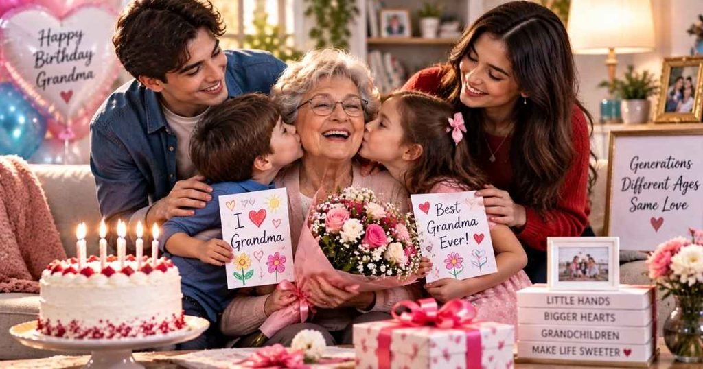 Birthday Wishes from Grandchildren Young & Grown