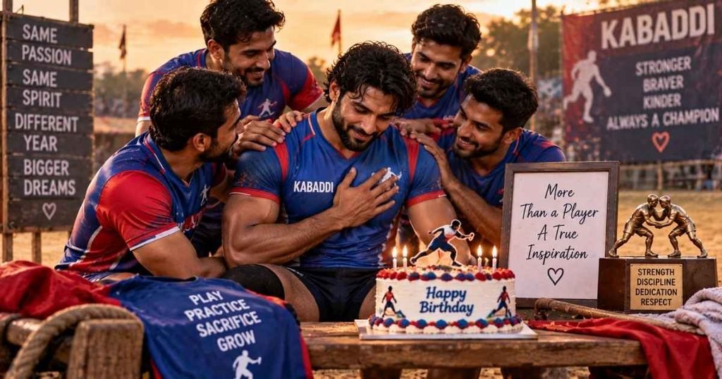 Heartfelt & Emotional Happy Birthday Wishes for Kabaddi Players
