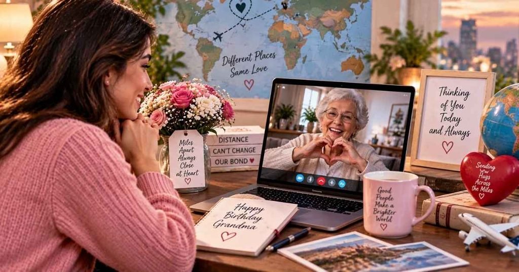 How to wish your long-distance grandmother her Birthday