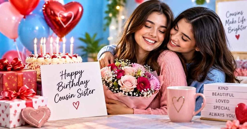 Short and Sweet Happy Birthday Wishes for Cousin Sister