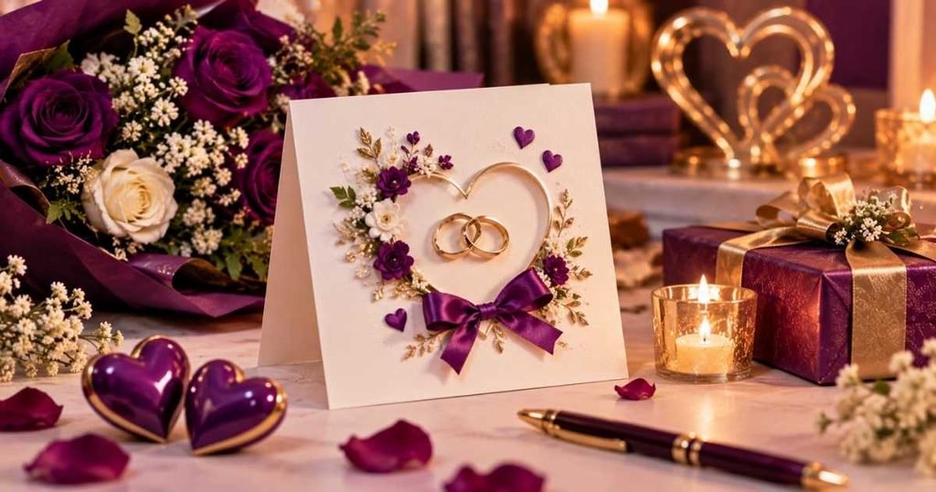 Wedding Anniversary Wishes for Card